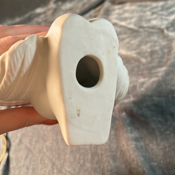 VTG Boy with Bird Angel Cherub Figurine - Picture 4 of 4